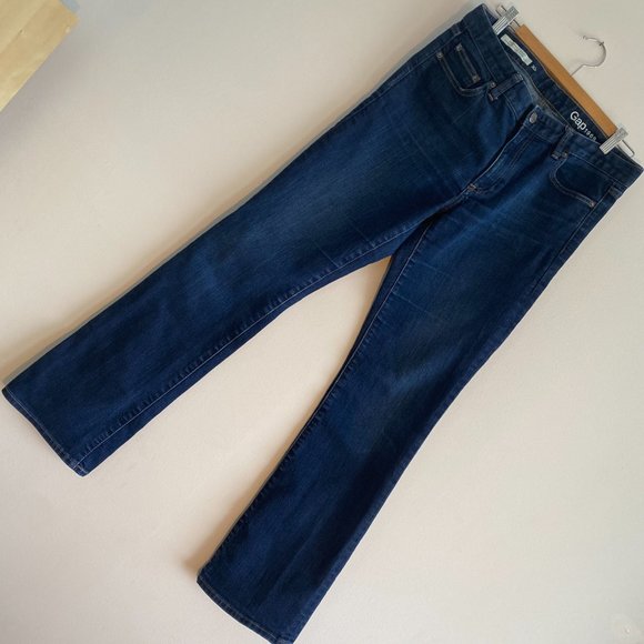 Gap perfect boot size 30 jeans bootleg mid rise to low rise - Picture 1 of 7